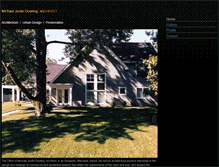 Tablet Screenshot of michaeldowlingarchitect.com